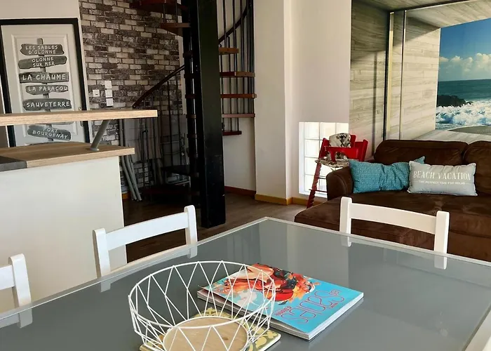 Superbe Duplex - Terrasse Ensoleillee, 300m Διαμέρισμα Les Sables-dʼOlonne